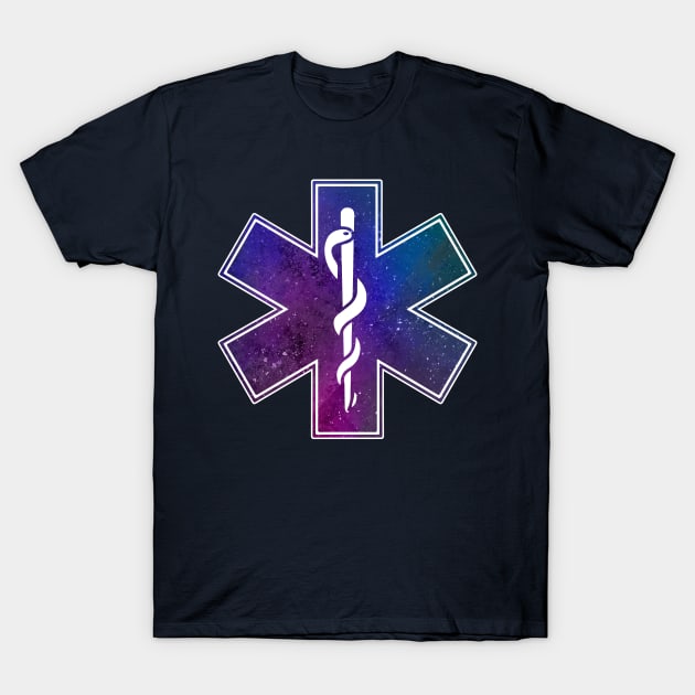 Star of Life- Galaxy T-Shirt by Sharayah